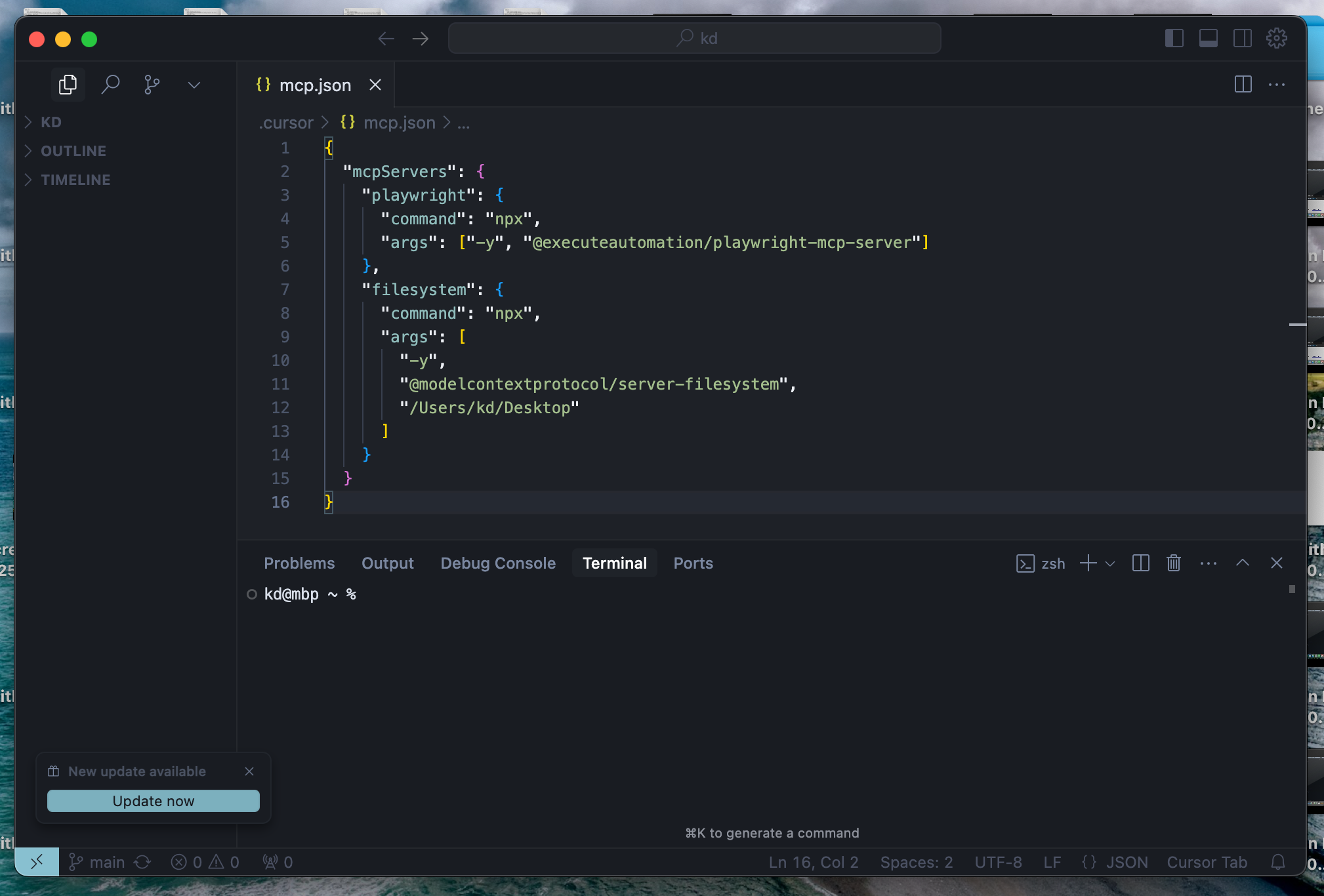 Adding MCPs to Cursor